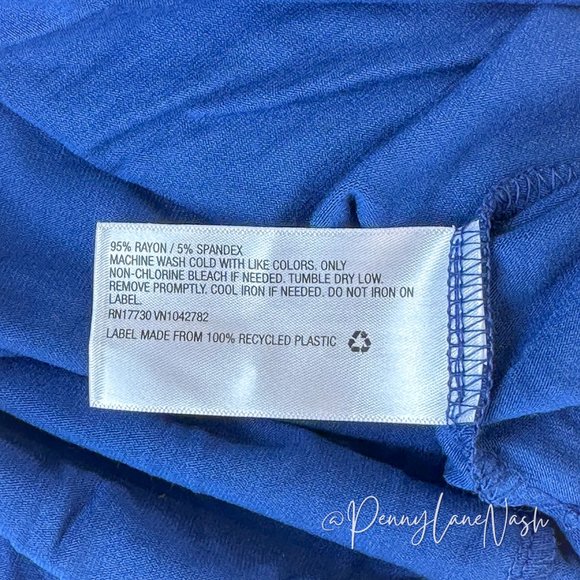 NWT a New Day Women's Stretchy Tank Dress Blue - Picture 4 of 8